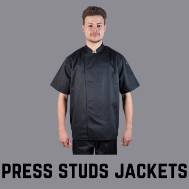 Press Studs Chef Jackets